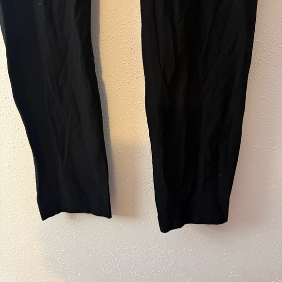 Eileen Fisher Black Elastic Waist Leggings Size Medium - Picture 4 of 7